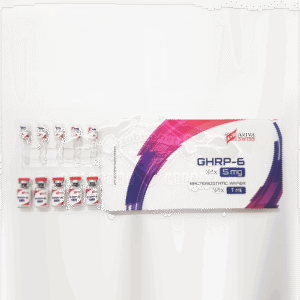 GHRP-6 (с включена бактериостатична вода) - 10 амп. х 5 мг.