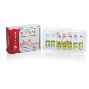 Red Trena 100 (Trenbolone Acetate) - 10 амп. х 100 мг. - Image 3