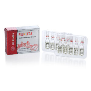 Red Deca 250 (Nandrolone Decanoate) - 10 амп. х 250 мг. - Image 3