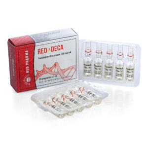Red Deca 250 (Nandrolone Decanoate) - 10 амп. х 250 мг. - Image 2