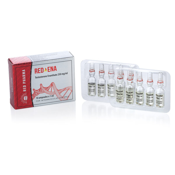 Red Ena 250 (Testosterone Enanthate) - 10 амп. х 250 мг.
