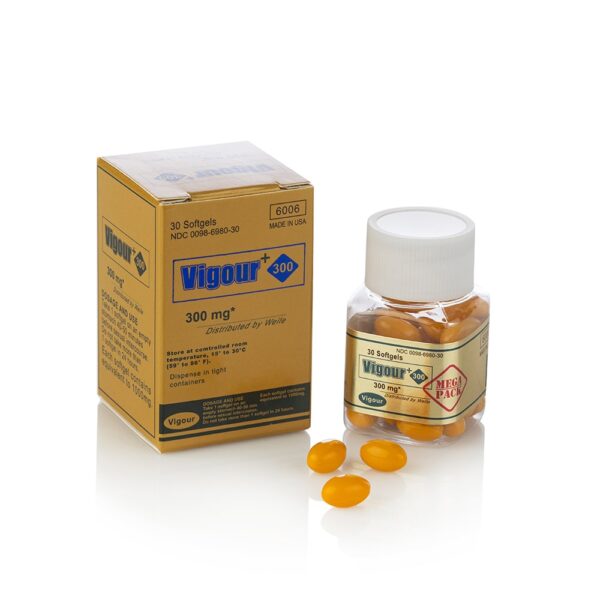 Vigour 300+ MEGA PACK - 30 меки капсули