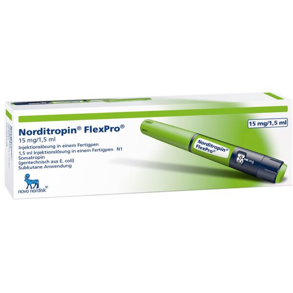Norditropin FlexPro® (Хормон на растежа) с писалка за еднократна употреба