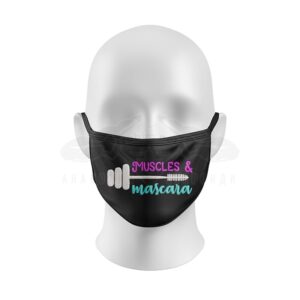 Предпазна маска с бродерия