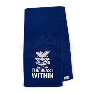 Кърпа за фитнес с бродерия