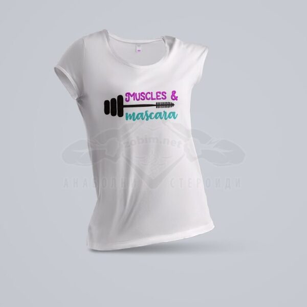 Тениска с бродерия