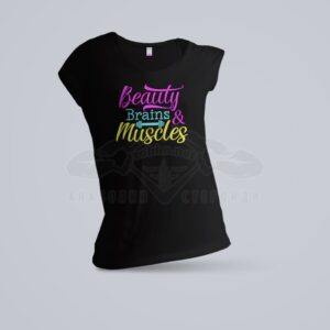 Тениска с бродерия