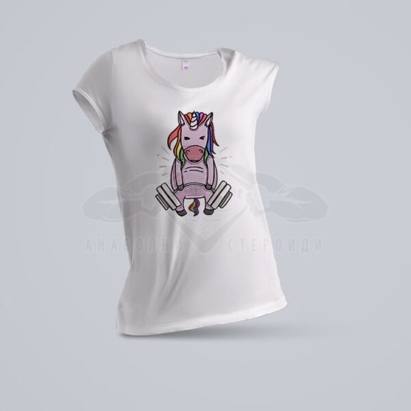 Тениска с бродерия