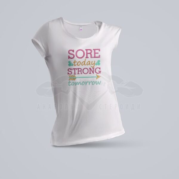 Тениска с бродерия