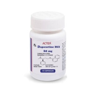 Dapoxetine HCL (Дапоксетин) - 10 капс. х 60 мг.