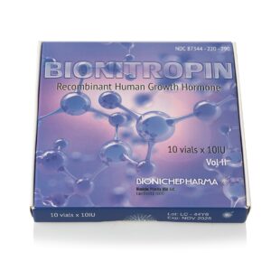 Bionitropin RHGH (Хормон на растежа) 10 флак. х 10 IU + 10 амп. бактериостатична вода