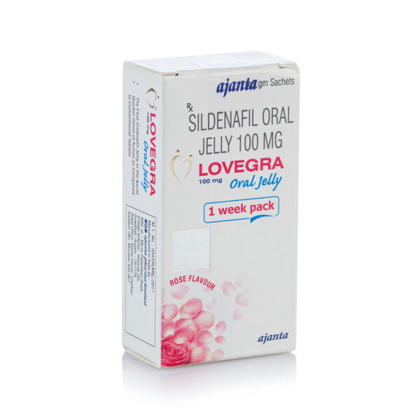 Lovegra (Силденафил) Oral Jelly 7 саш. х 100 мг.