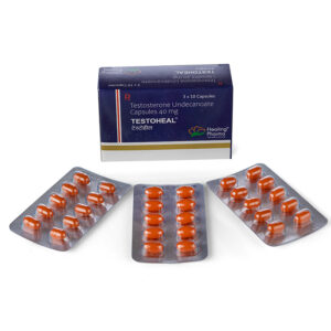 Testoheal (Testosterone Undecanoate) - 30 капсули х 40 мг.
