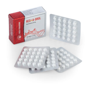 RED A-DROL (Oxymetholone) 100 табл. х 25 мг. - Image 2