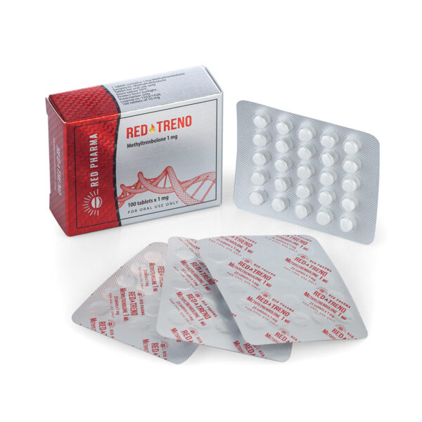 RED TRENO (Methyltrenbolone) - 100 табл. х 1 мг.