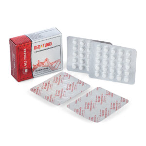 RED TURIX (4-Chlorodehydromethyltestosterone) – 100 табл. х 10 мг. - Image 2