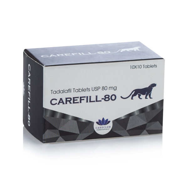 Carefill-80 (Тадалафил) 10 табл. х 80 мг.