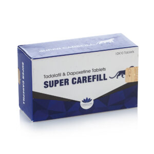 Super Carefill (Тадалафил 20 мг. + Дапоксетин 60 мг.) 10 табл. х 80 мг. - Image 2