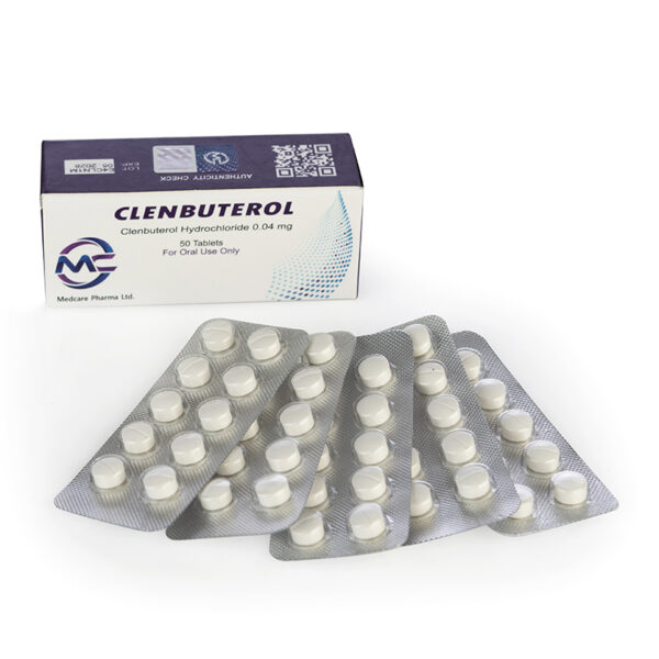 Clenbuterol (Clenbuterol Hydrochloride) 50 табл. х 0.04 мг.