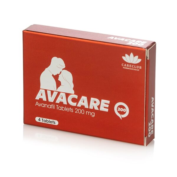 Avacare 200 (Аванафил) 4 табл. х 200 мг.