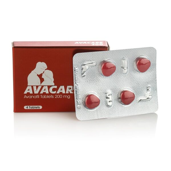 Avacare 200 (Аванафил) 4 табл. х 200 мг.