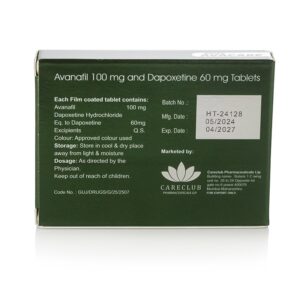Super Avacare 160 (Аванафил 100 мг. и Дапоксетин 60 мг.) 4 табл. х 160 мг. - Image 2