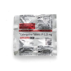 Dostiheal-0.25 (Cabergoline) - 4 табл. х 0,25 мг. - Image 3
