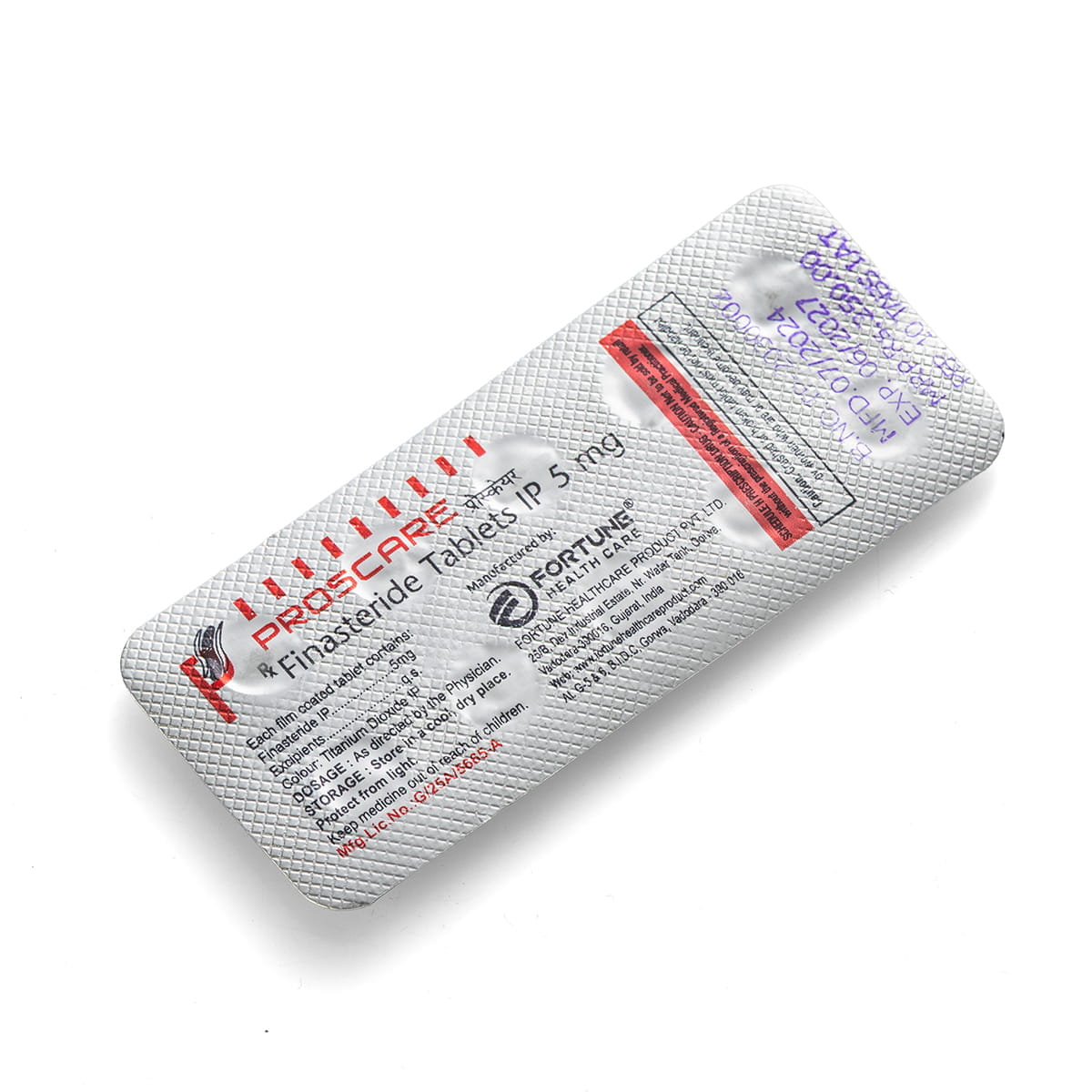 Proscare (Finasteride) - 10 табл. х 5 мг. - Image 3