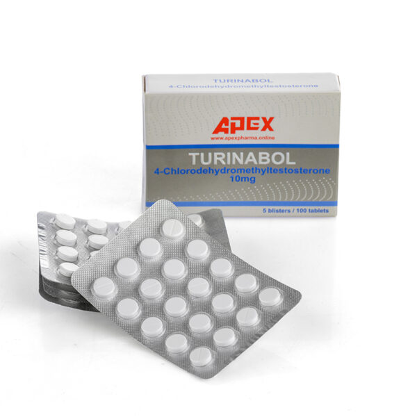 Turinabol (4-chlorodexydromethyltestosterone) – 100 табл. x 10 мг.